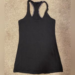 Lululemon Full Length Black Tank Top (4/6)